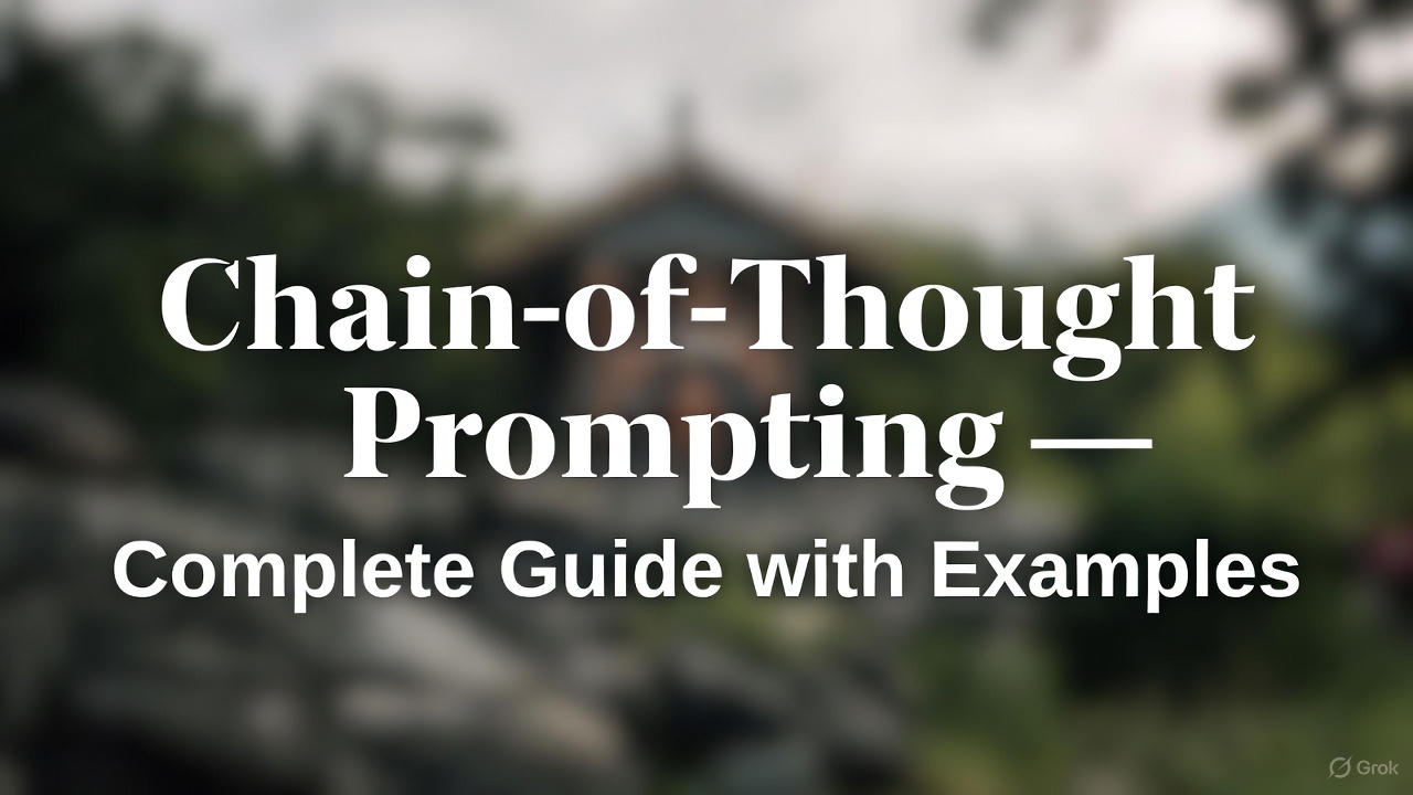 Chain-of-Thought Prompting: Guide to Better Reasoning with LLMs